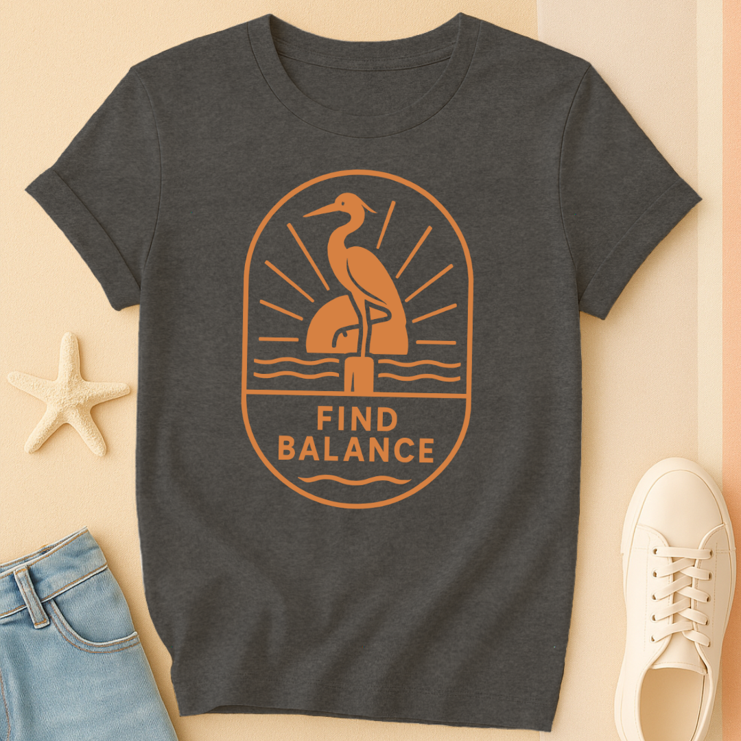 Find Balance Crane Tee