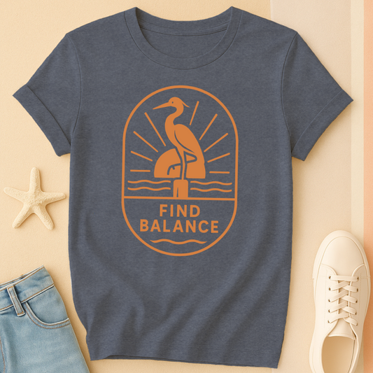 Find Balance Crane Tee