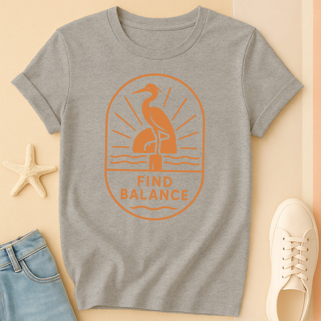 Find Balance Crane Tee