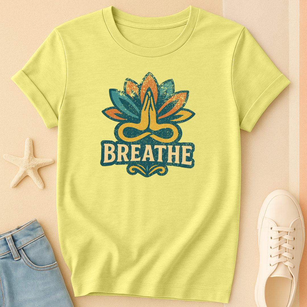 Beathe Hands Vintage Yoga Tee