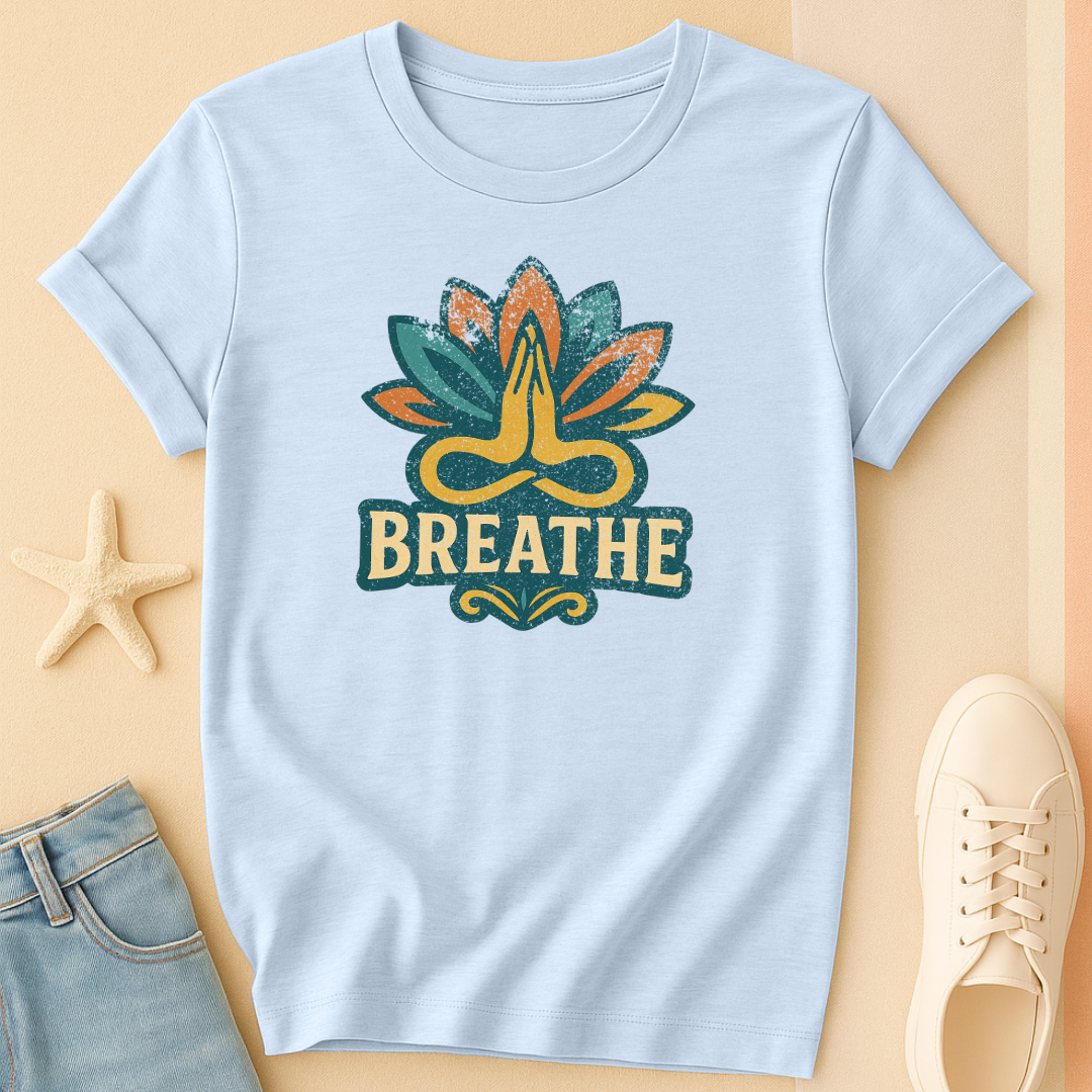 Beathe Hands Vintage Yoga Tee