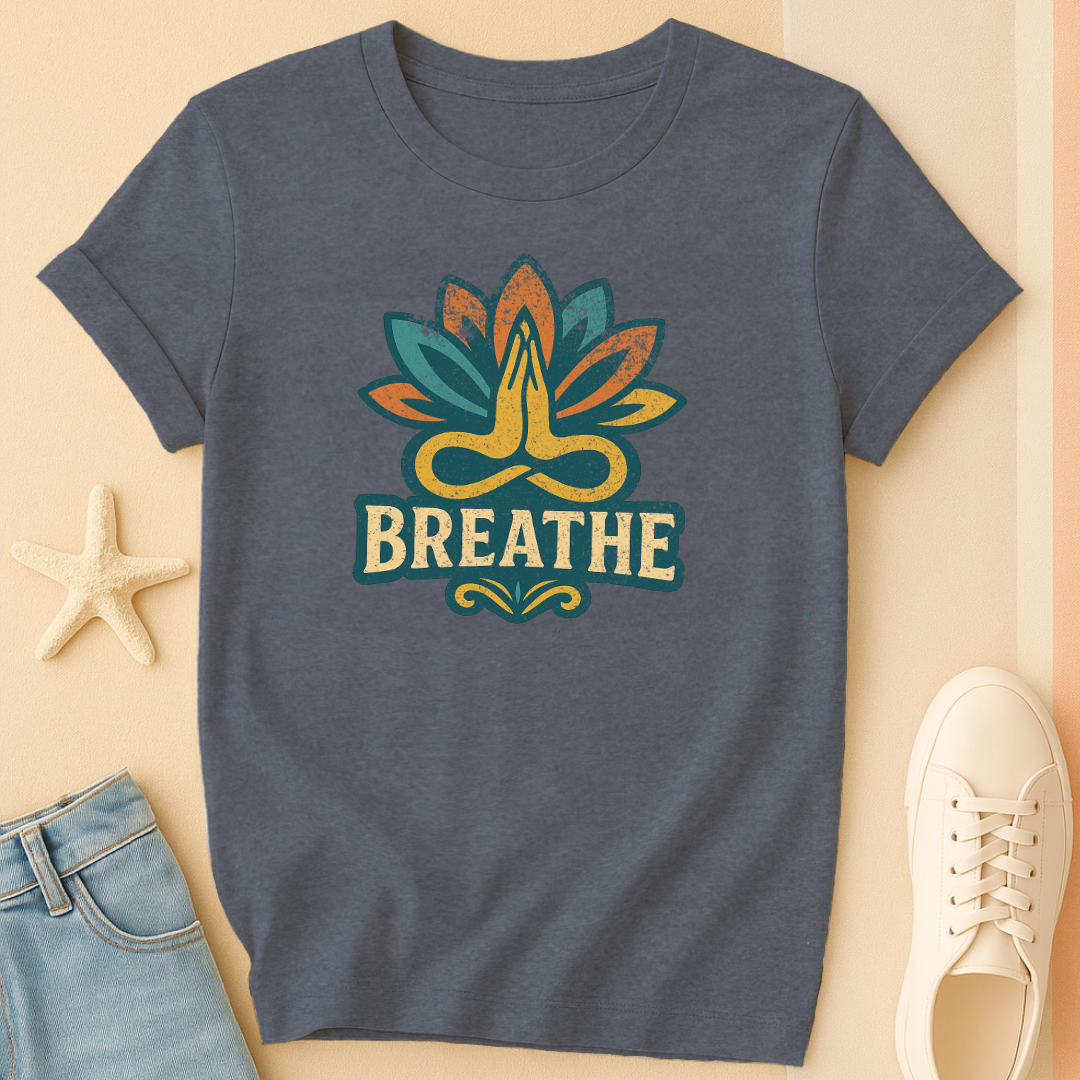Beathe Hands Vintage Yoga Tee