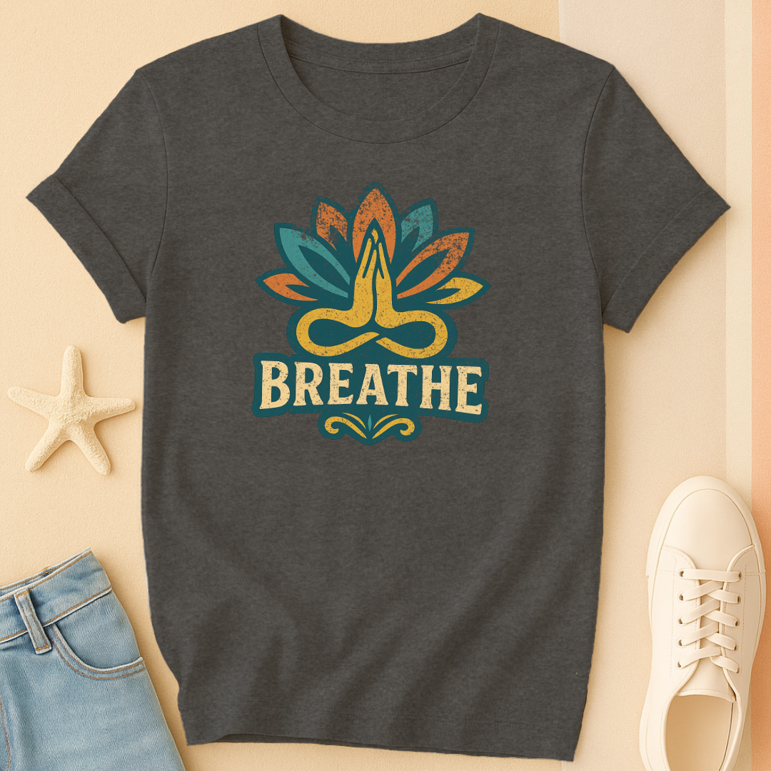 Beathe Hands Vintage Yoga Tee