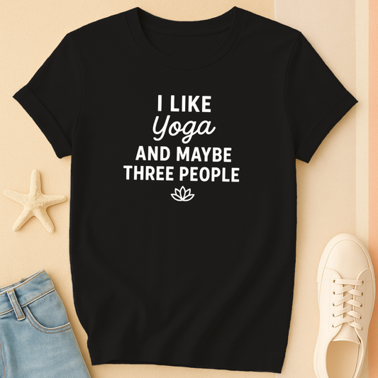Yoga and People Tee