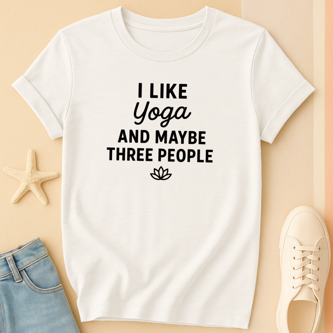 Yoga and People Tee