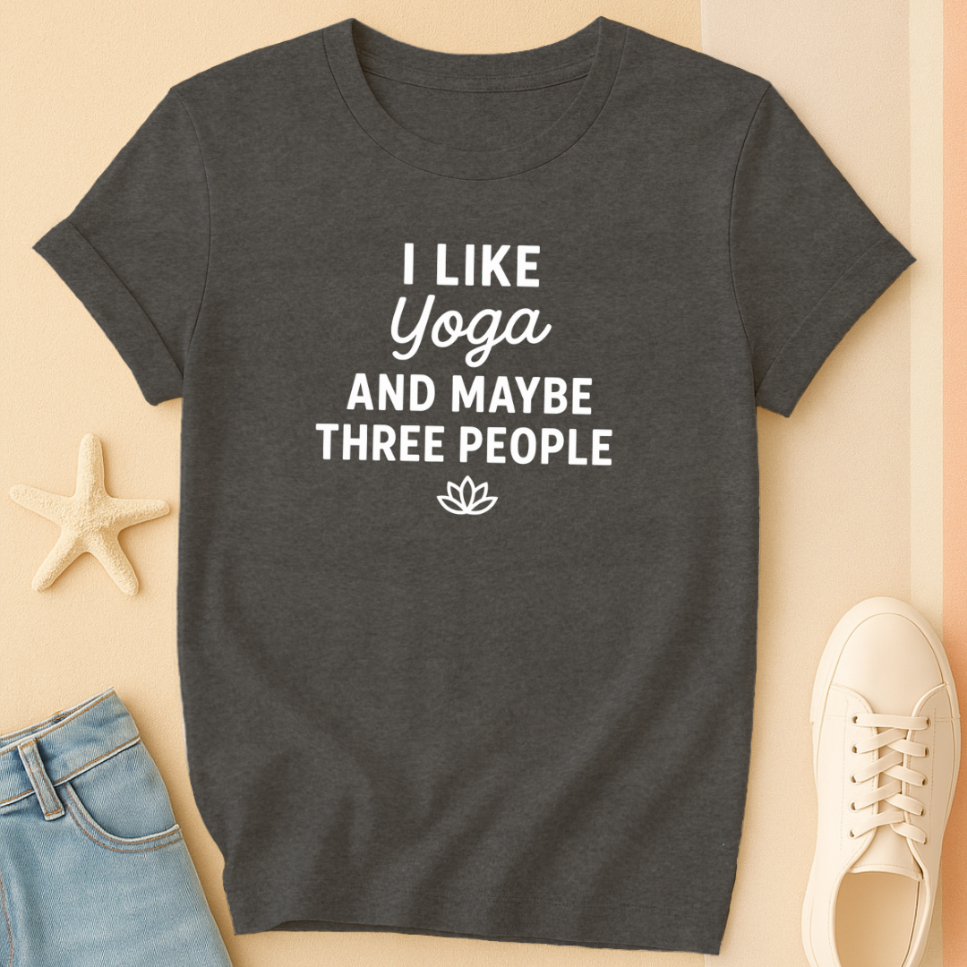 Yoga and People Tee