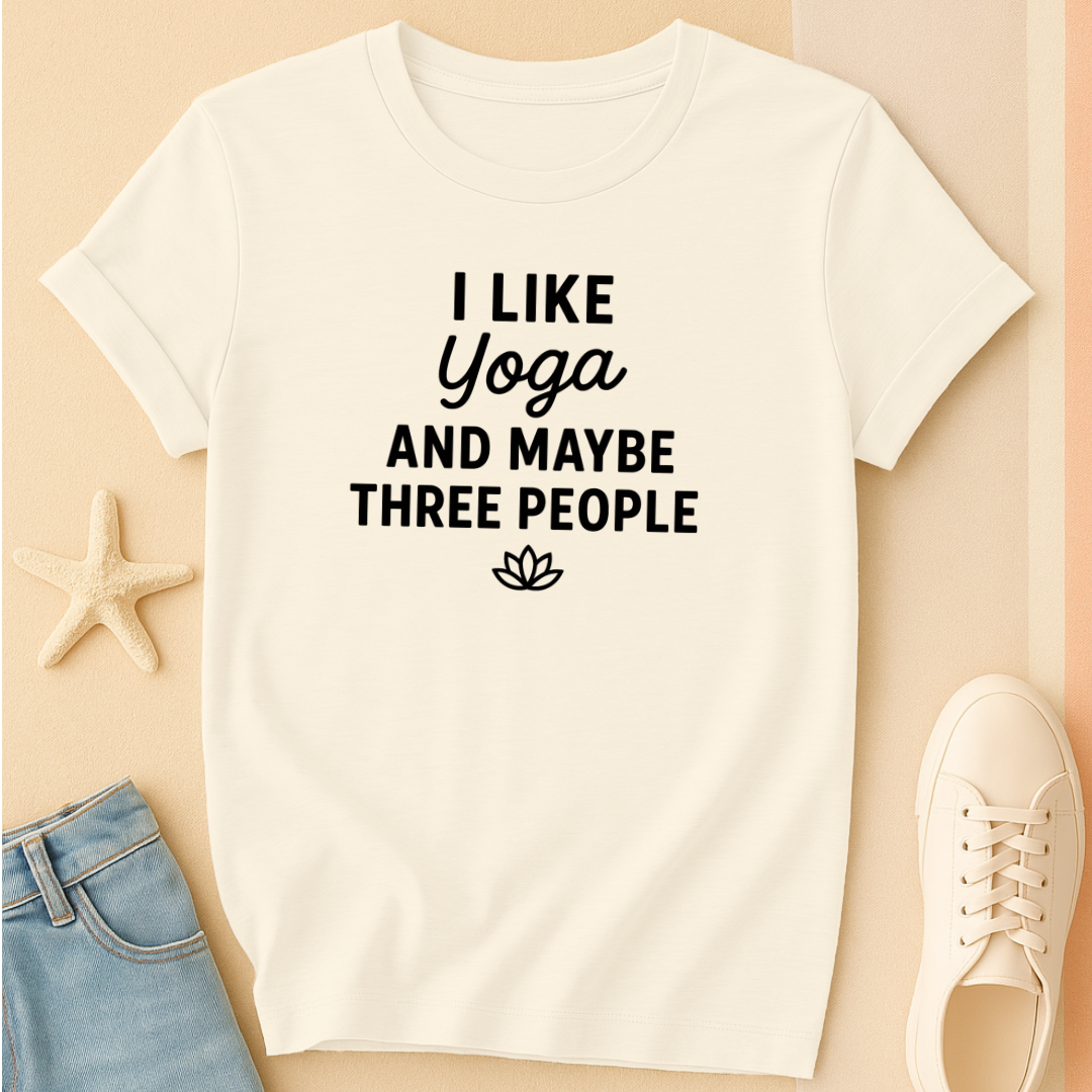 Yoga and People Tee