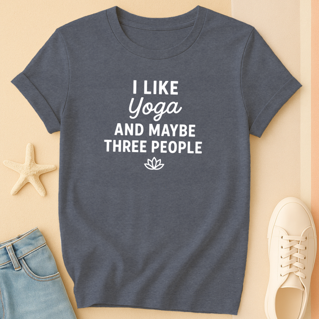 Yoga and People Tee