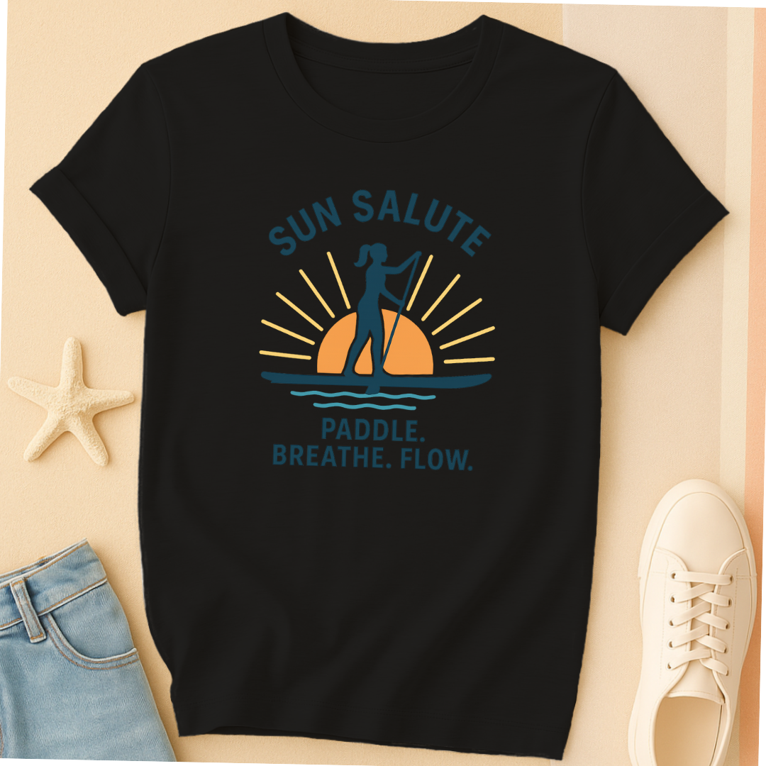 Sun Salute Woman Tee