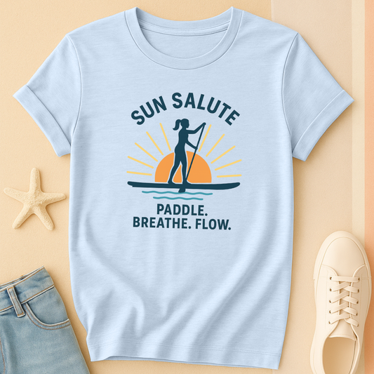 Sun Salute Woman Tee