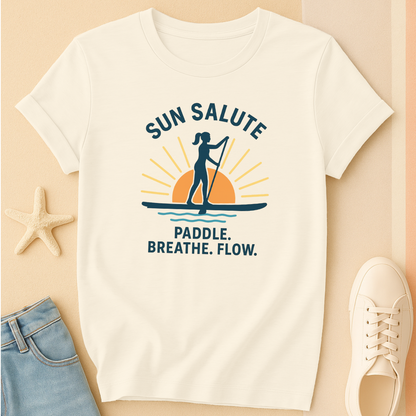 Sun Salute Woman Tee