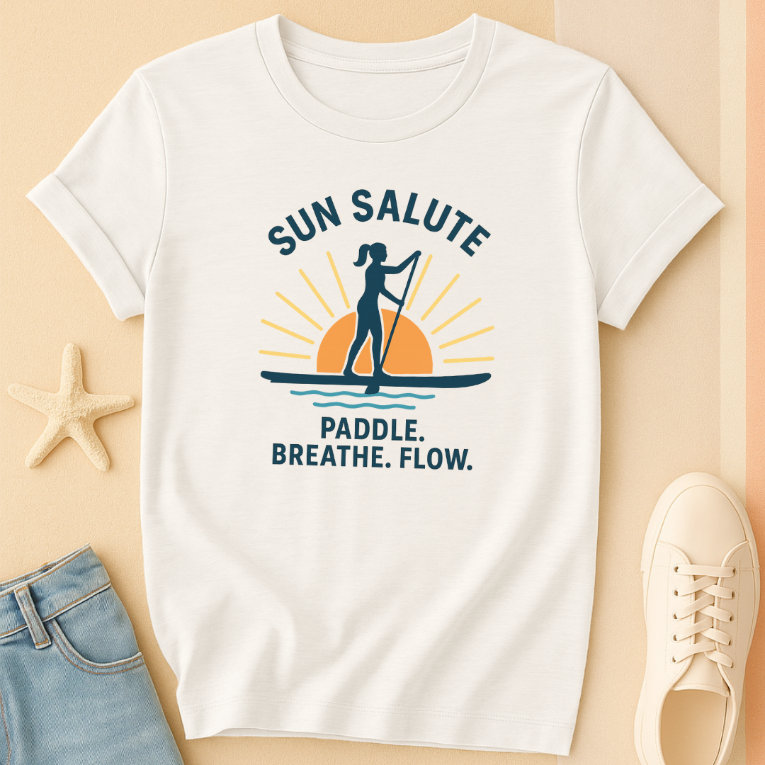 Sun Salute Woman Tee