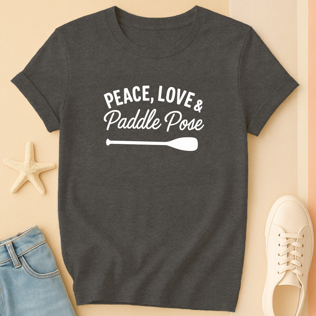 Peace Love Paddle Pose Tee