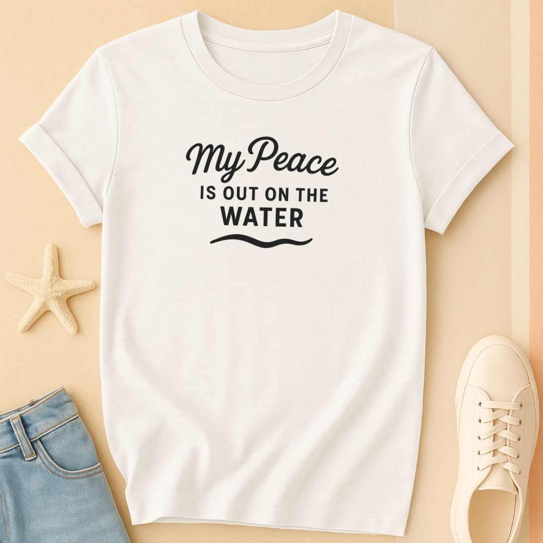 Water Line Peace Tee