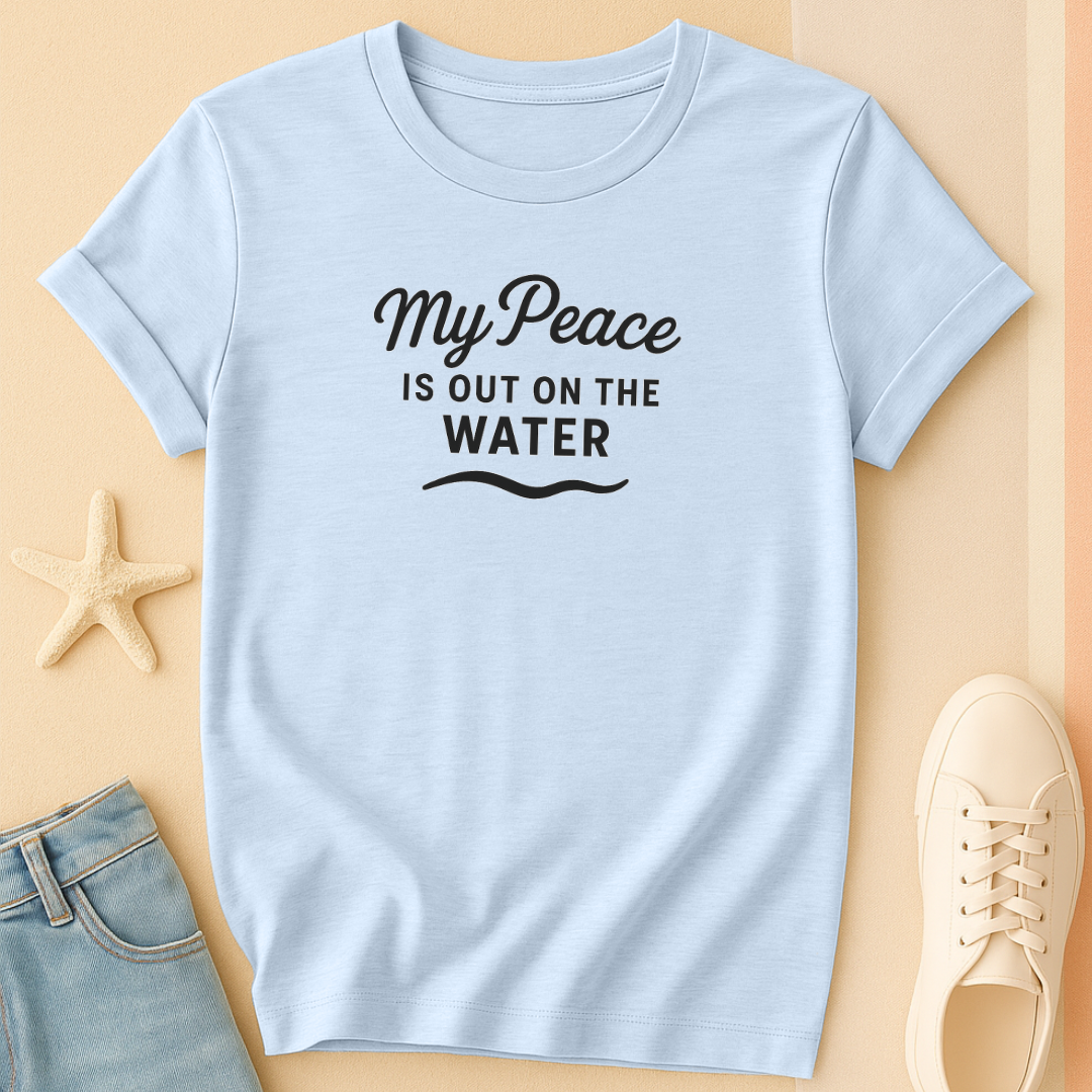 Water Line Peace Tee