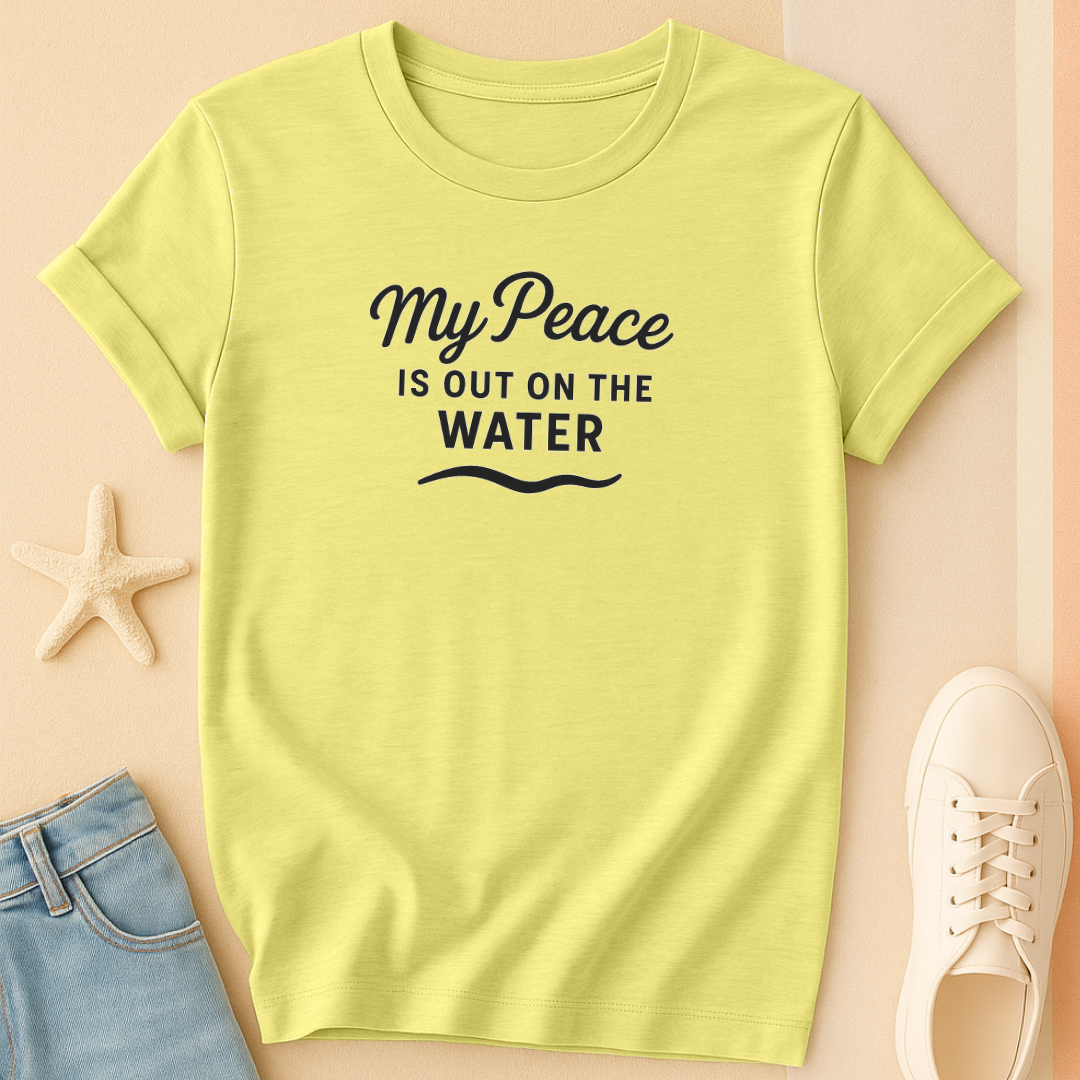 Water Line Peace Tee