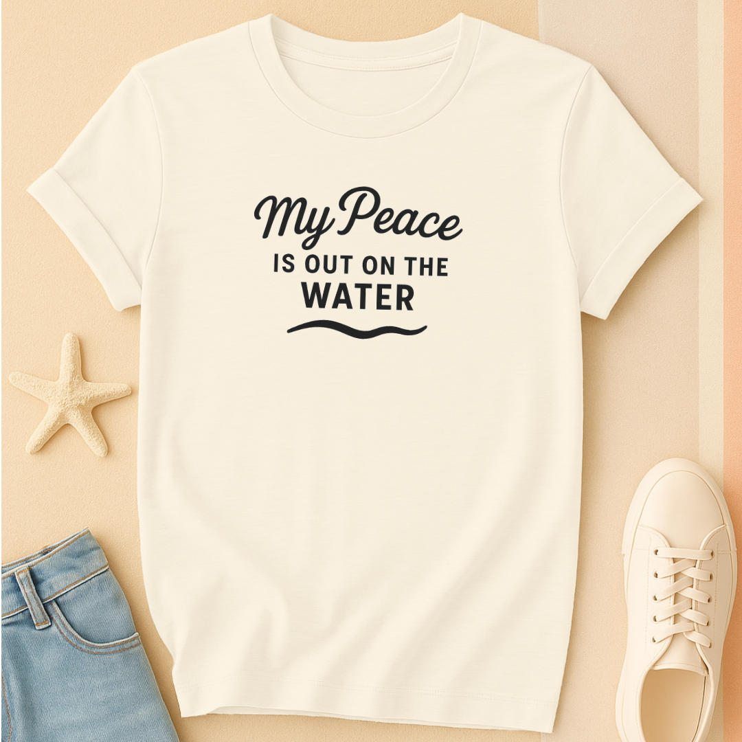 Water Line Peace Tee