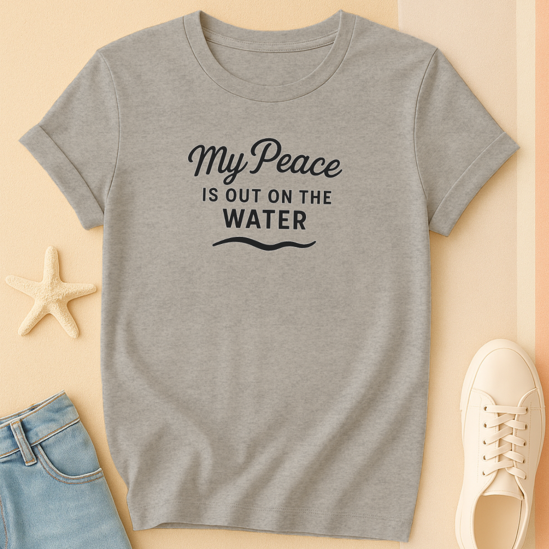 Water Line Peace Tee