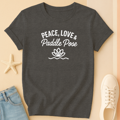 Peace Love Paddle Tee