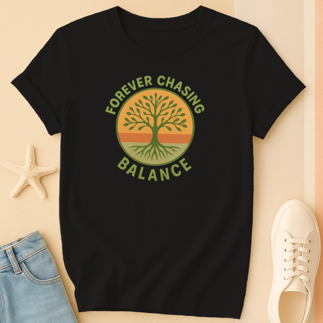 Earthy Tree Balance Tee