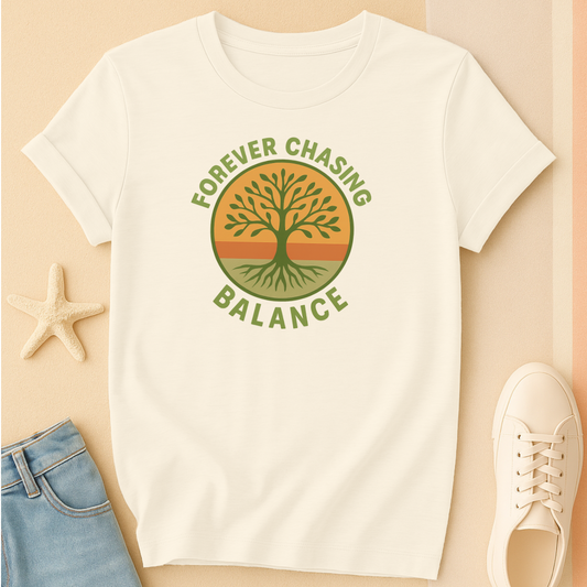 Earthy Tree Balance Tee