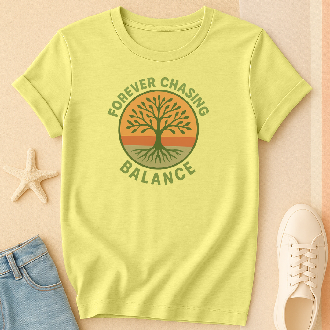 Earthy Tree Balance Tee