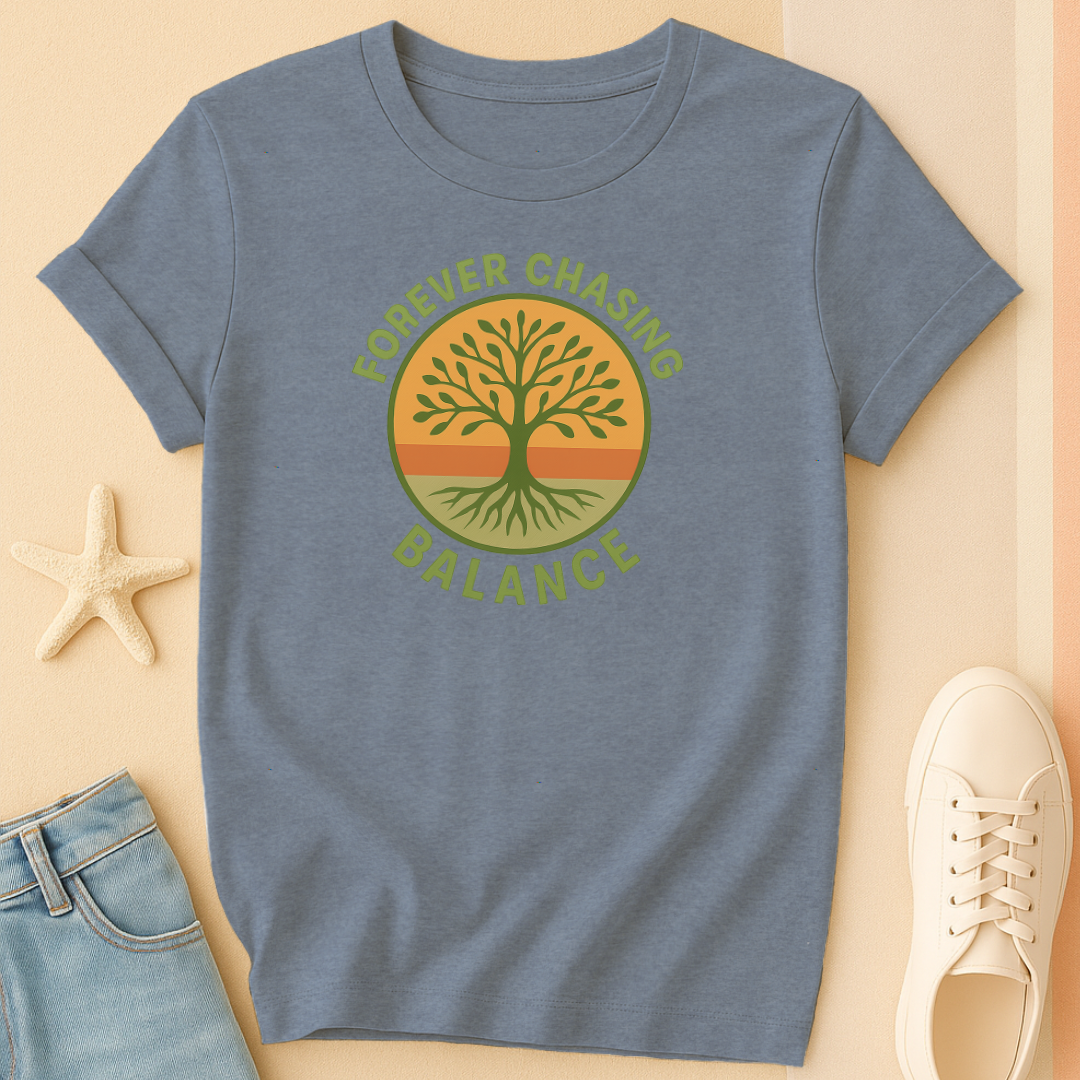 Earthy Tree Balance Tee