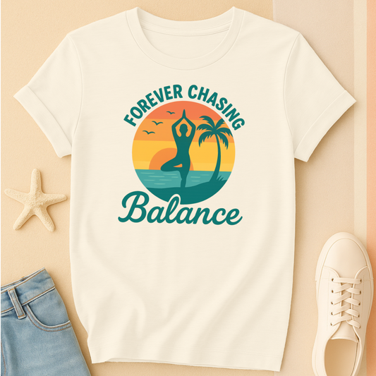 Forever Sunset Yoga Tee