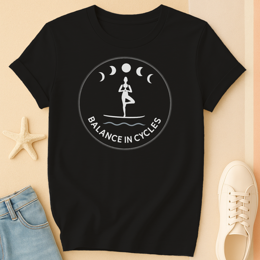 Balance In Cycles Tee