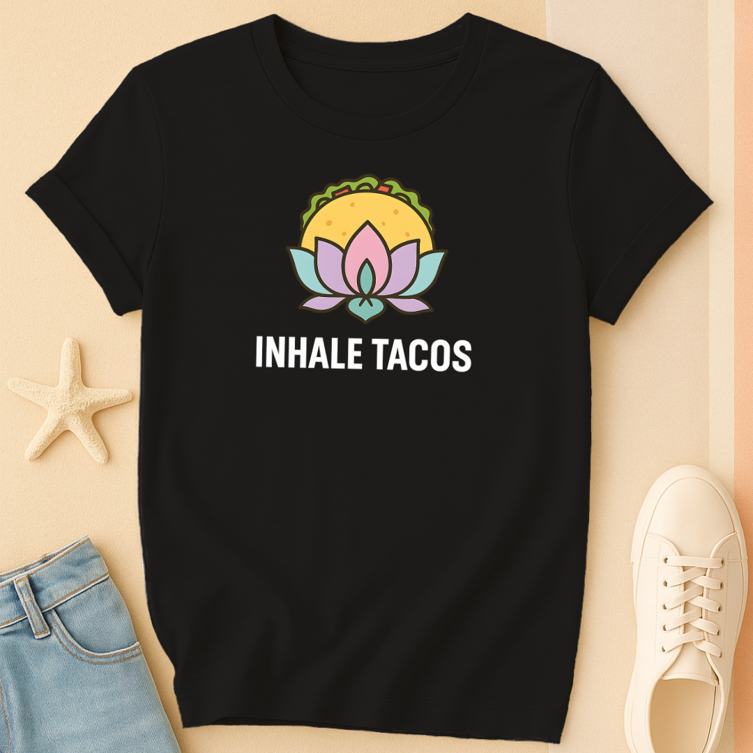 Inhale Big Tacos Tee