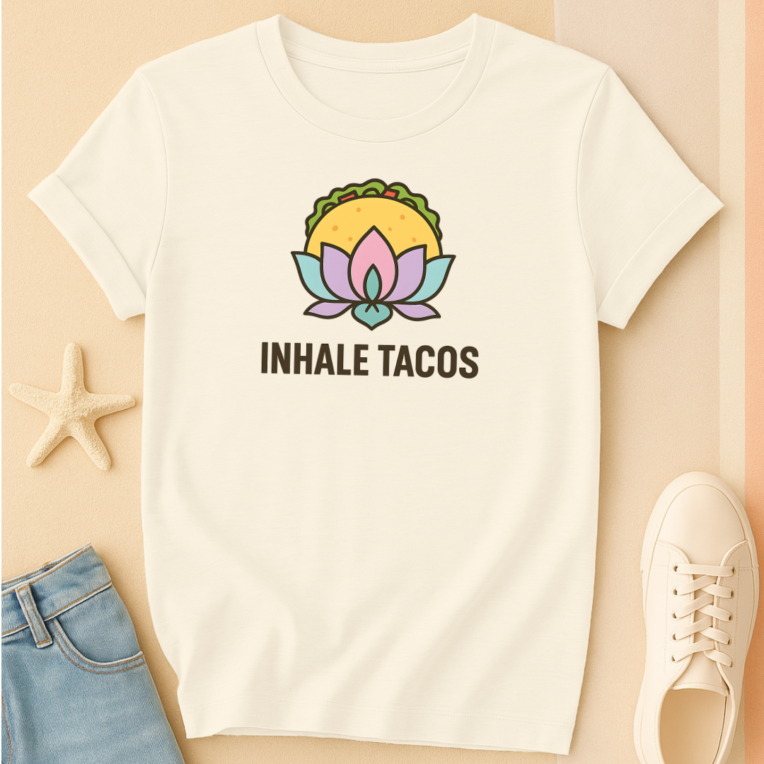 Inhale Big Tacos Tee