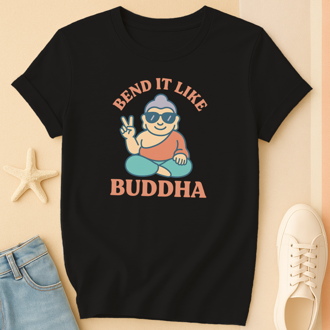 Bend Buddha Peace Tee