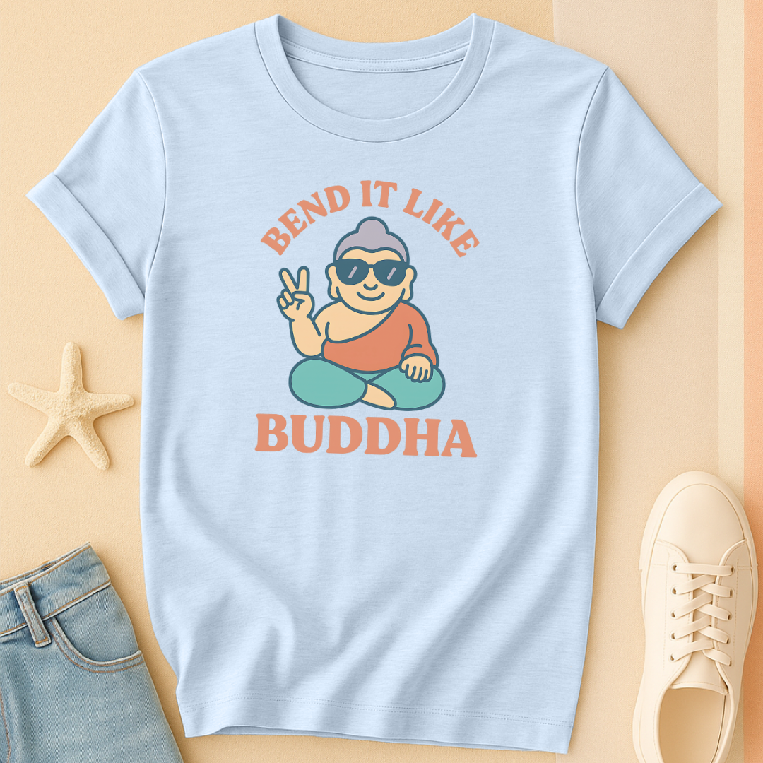 Bend Buddha Peace Tee