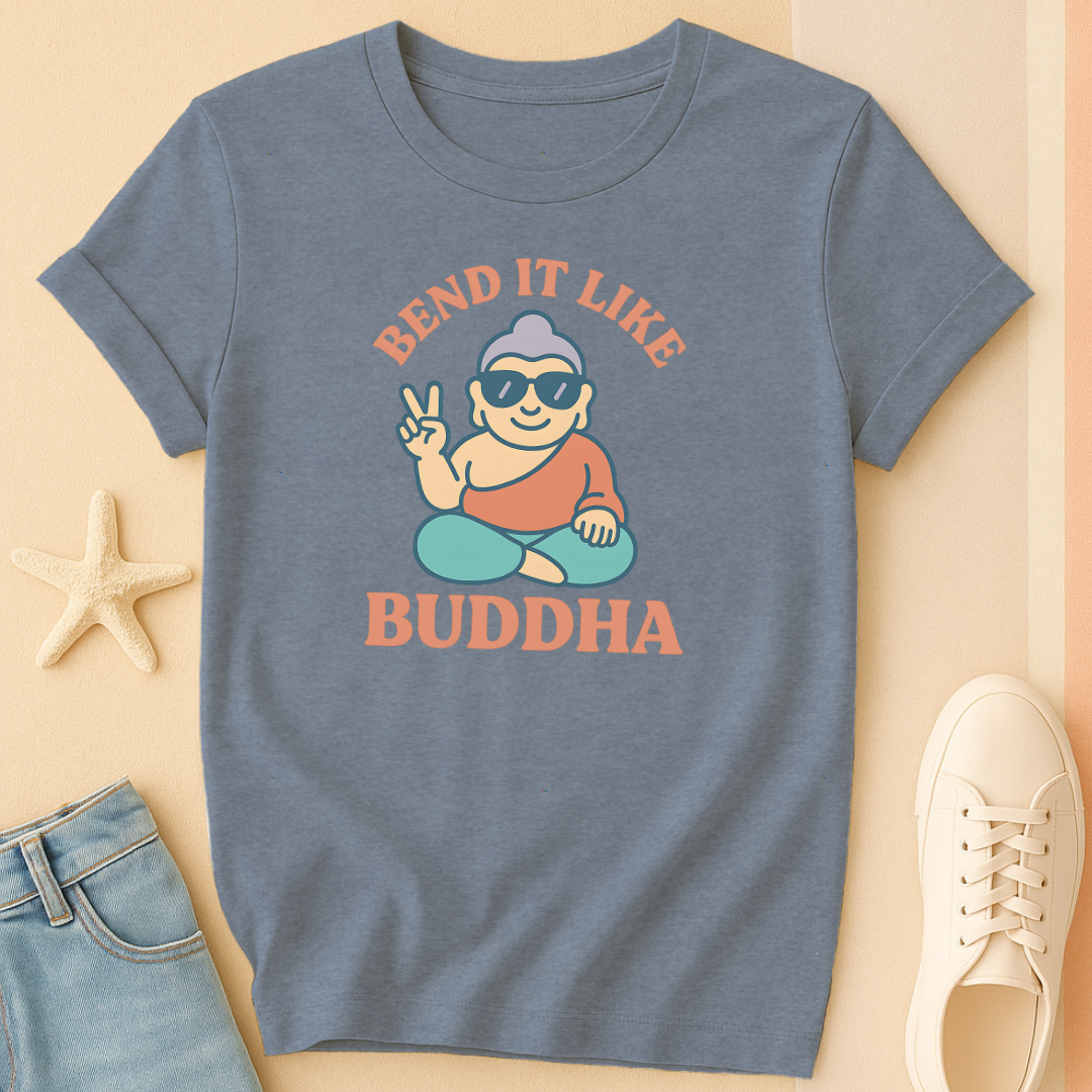 Bend Buddha Peace Tee