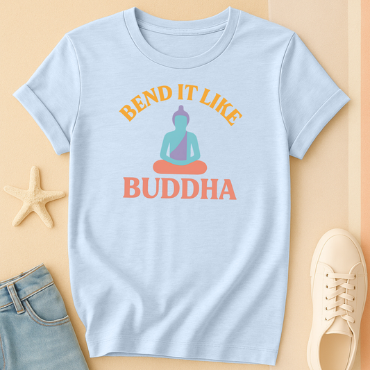 Bend Buddha Minimal Tee