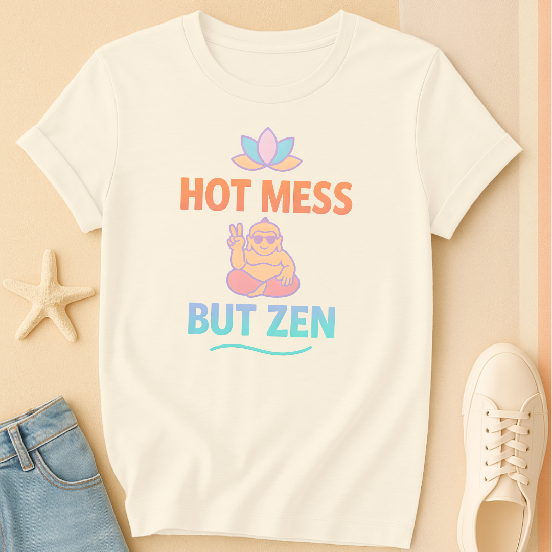 Hot Mess Buddha Tee