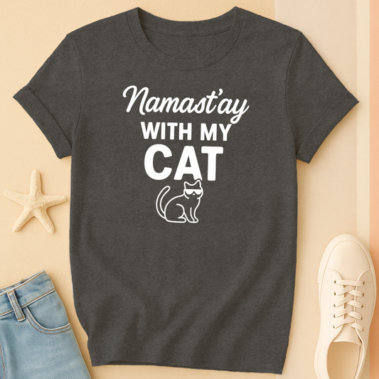 Namastay Cat Tee
