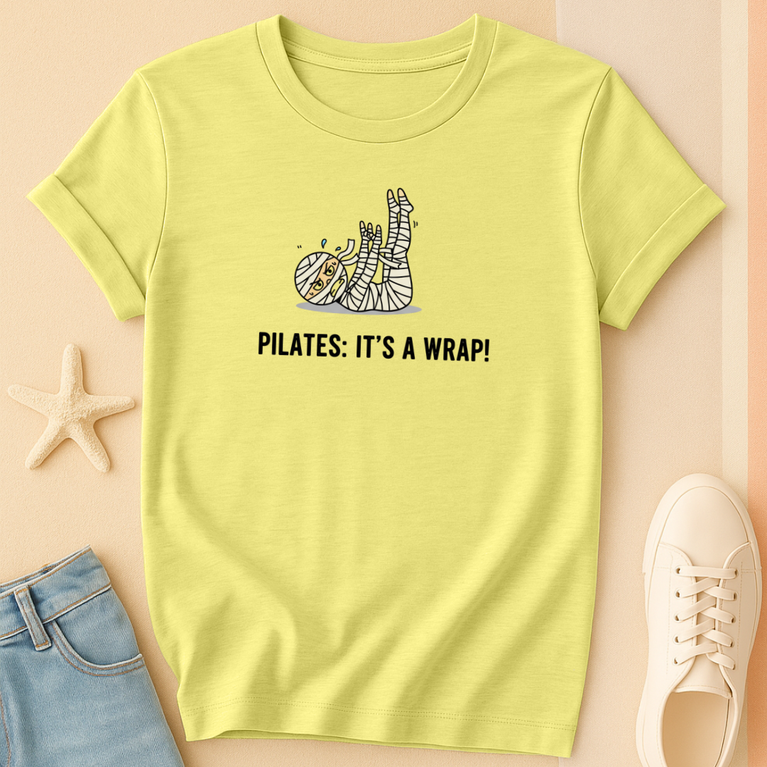 Mummy Pilates Wrap Tee