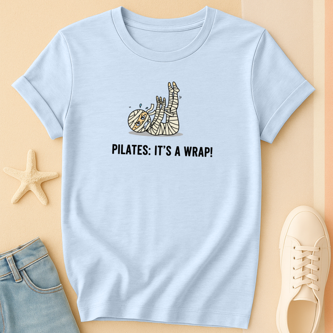 Mummy Pilates Wrap Tee