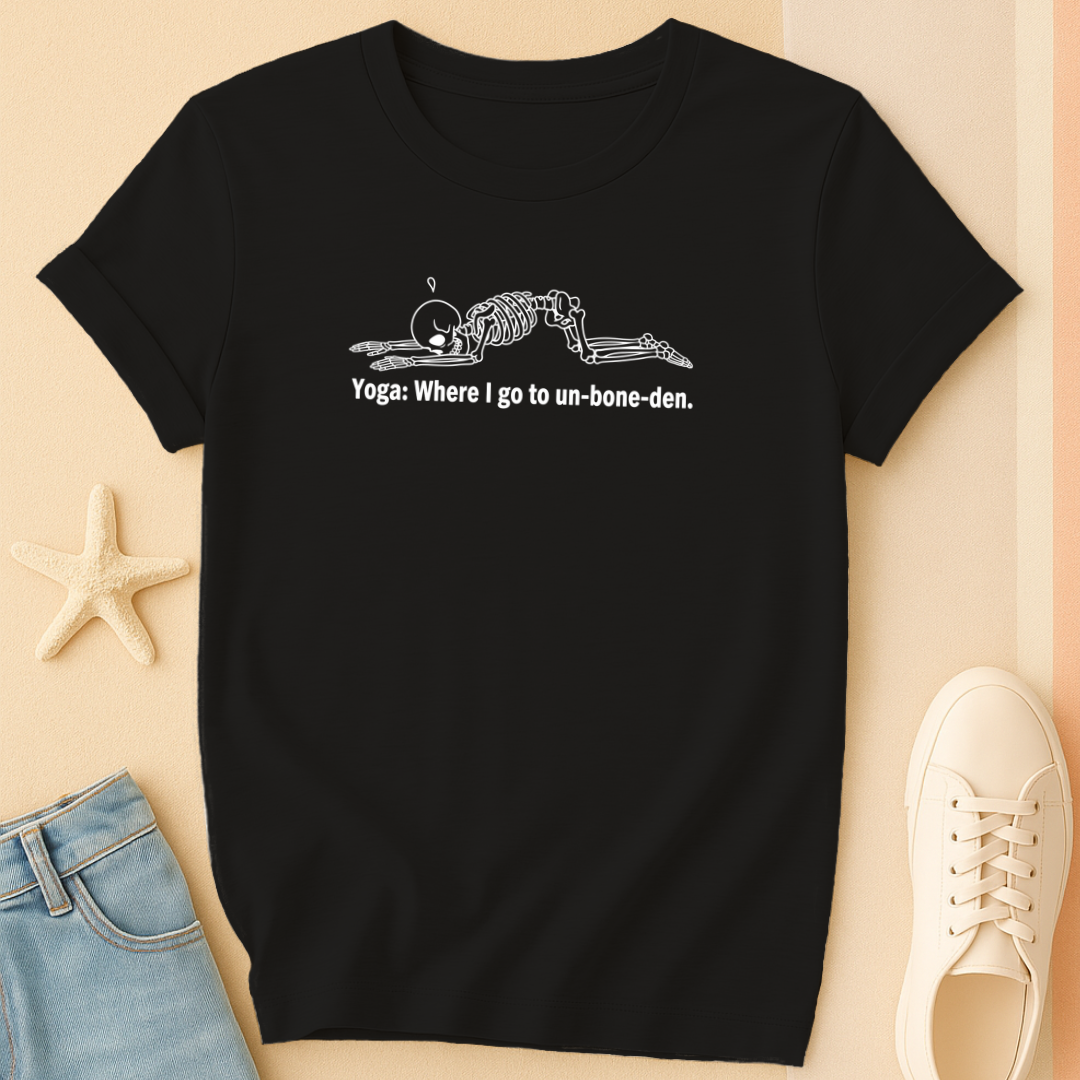 Skeleton Unburden Tee