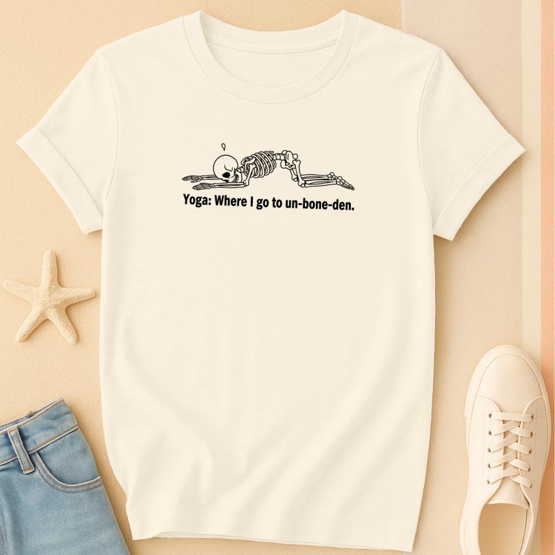 Skeleton Unburden Tee