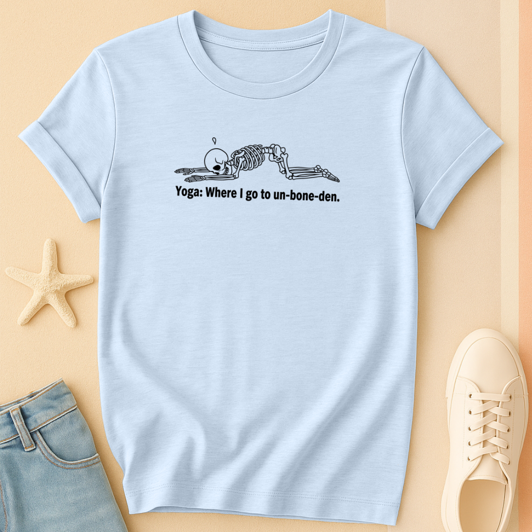 Skeleton Unburden Tee