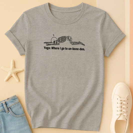 Skeleton Unburden Tee