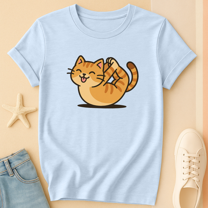 Yoga Color Cat Tee