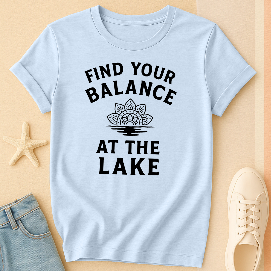 Lake Balance Mandala T-Shirt