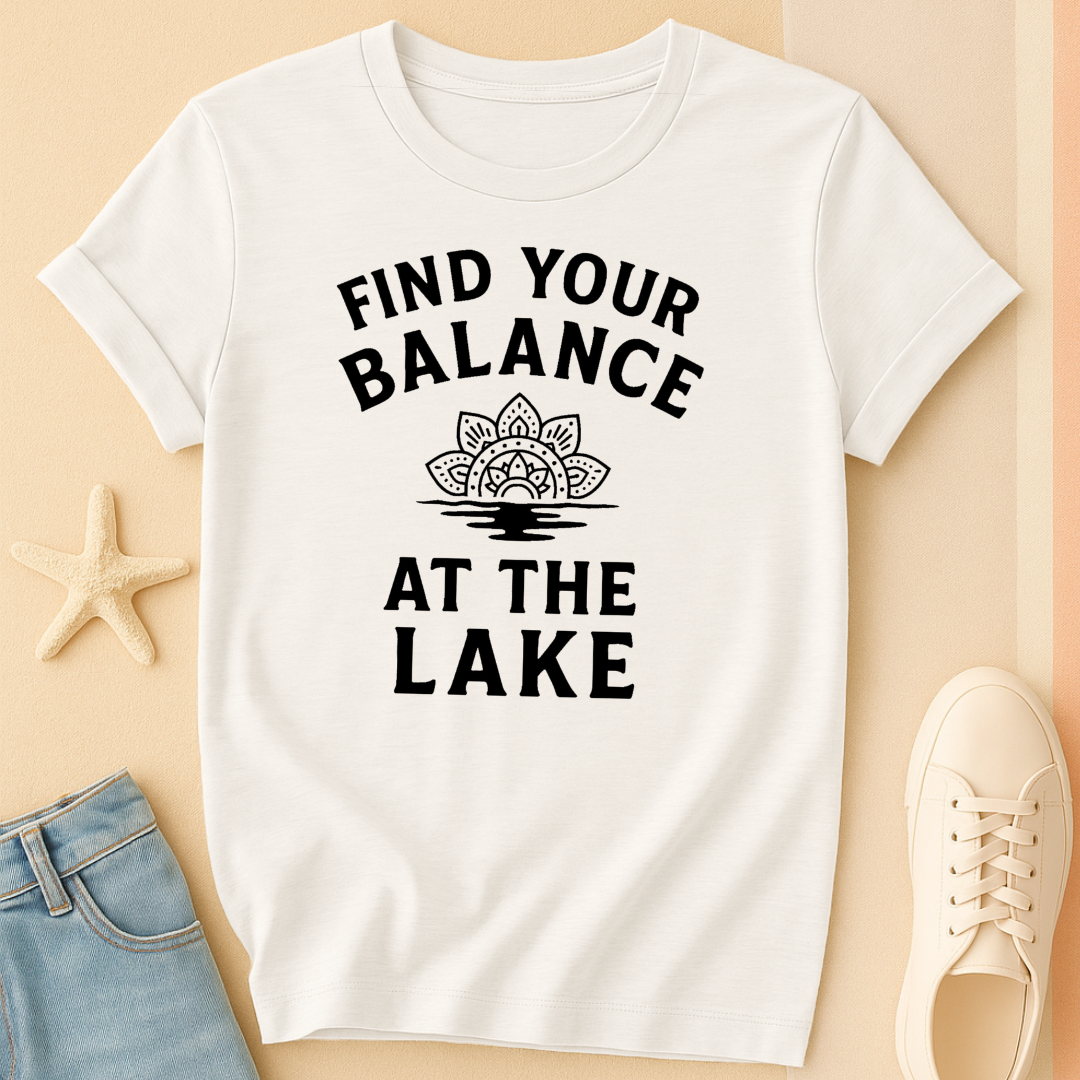 Lake Balance Mandala T-Shirt