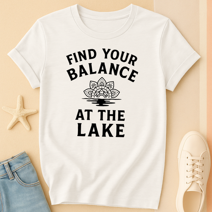 Lake Balance Mandala T-Shirt