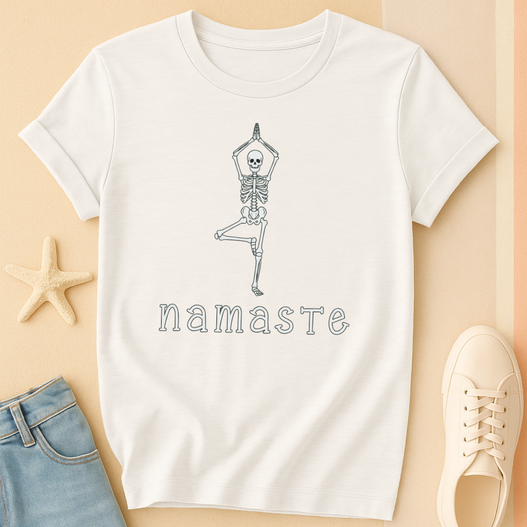 Namaste Skeleton T-Shirt