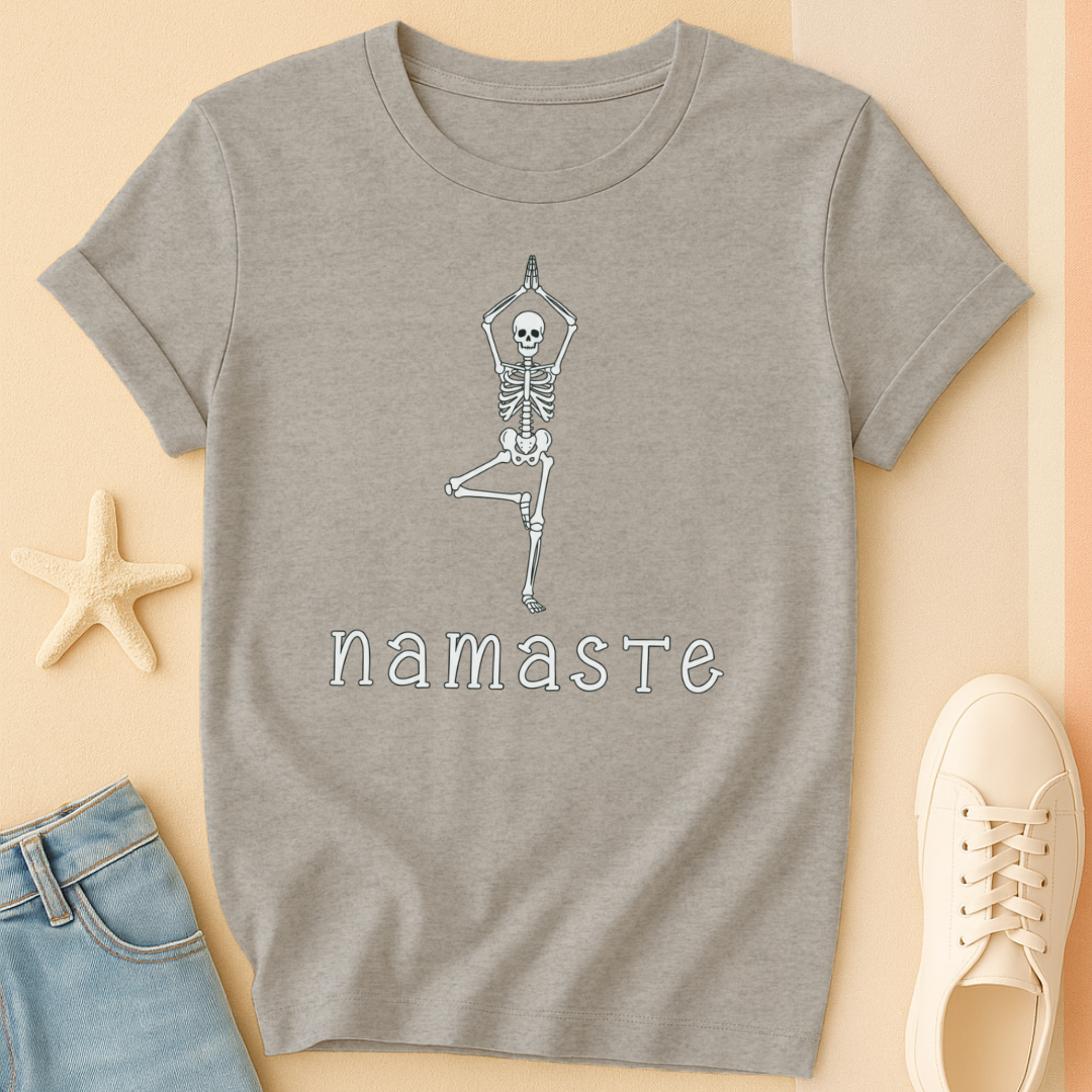 Namaste Skeleton T-Shirt