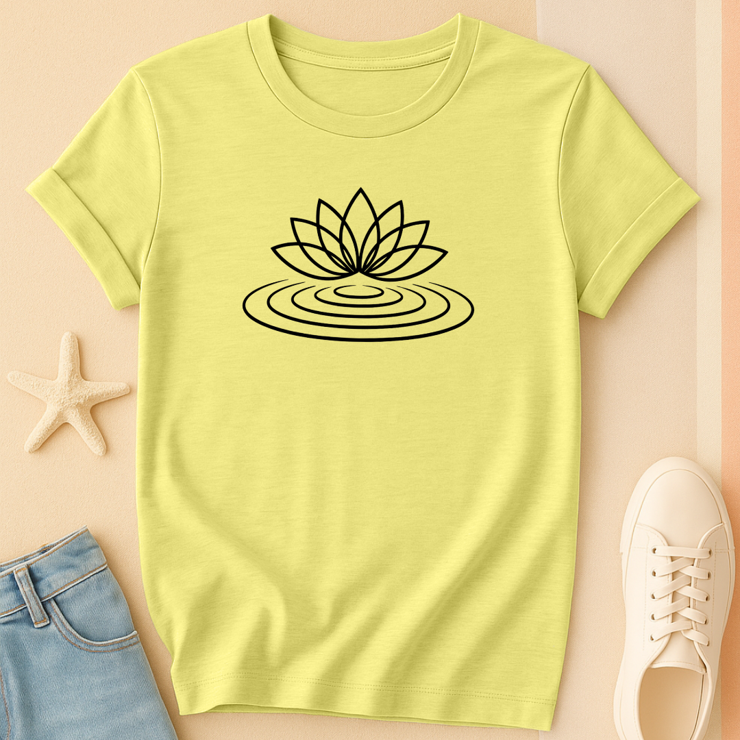 Water Lotus Clean T-Shirt
